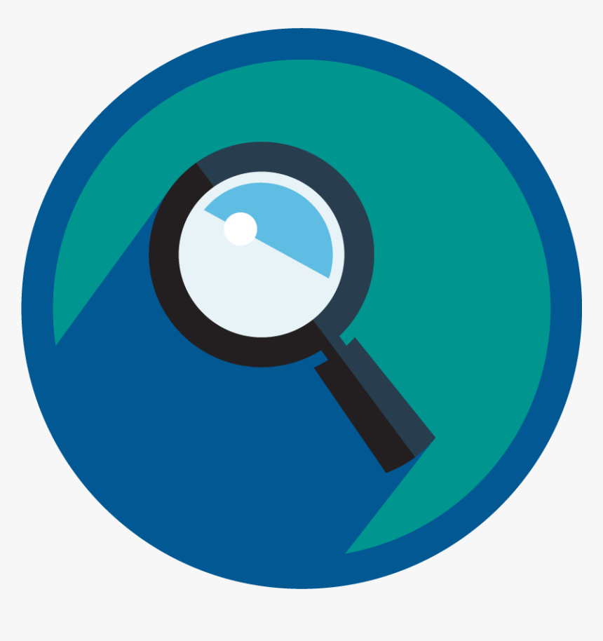 Magnifying Glass Icon Png, Transparent Png, Free Download