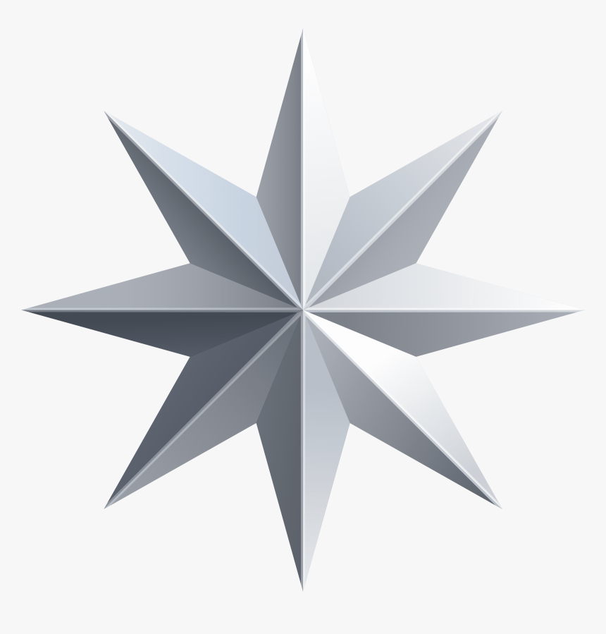 Silver Star Transparent Png Image, Png Download, Free Download