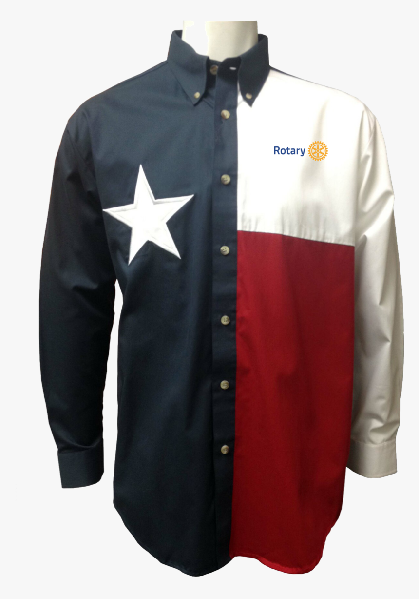 Texas Flag Twill Long Sleeve Shirt, HD Png Download, Free Download