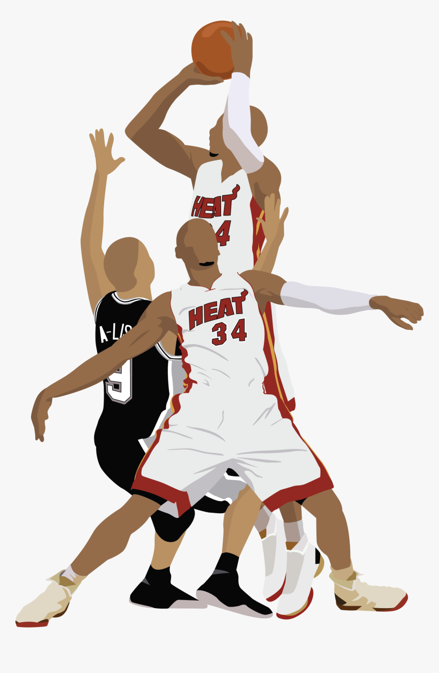 Ray Allen Vector Illustration, HD Png Download, Free Download