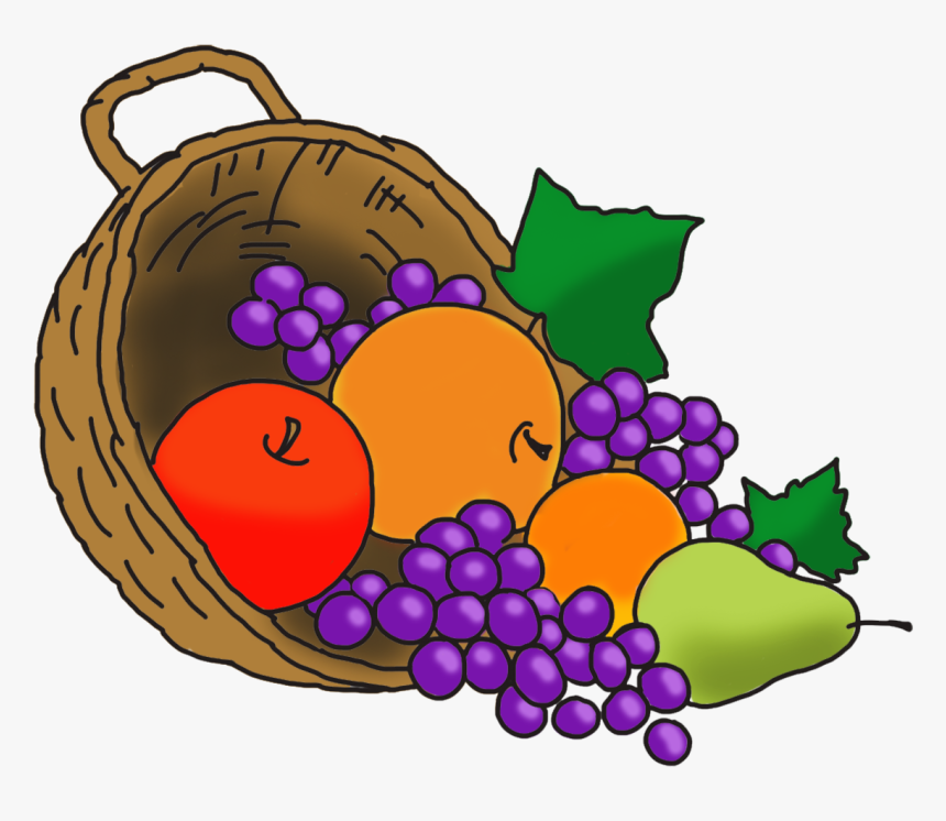 Thanksgiving Basket Png, Transparent Png, Free Download