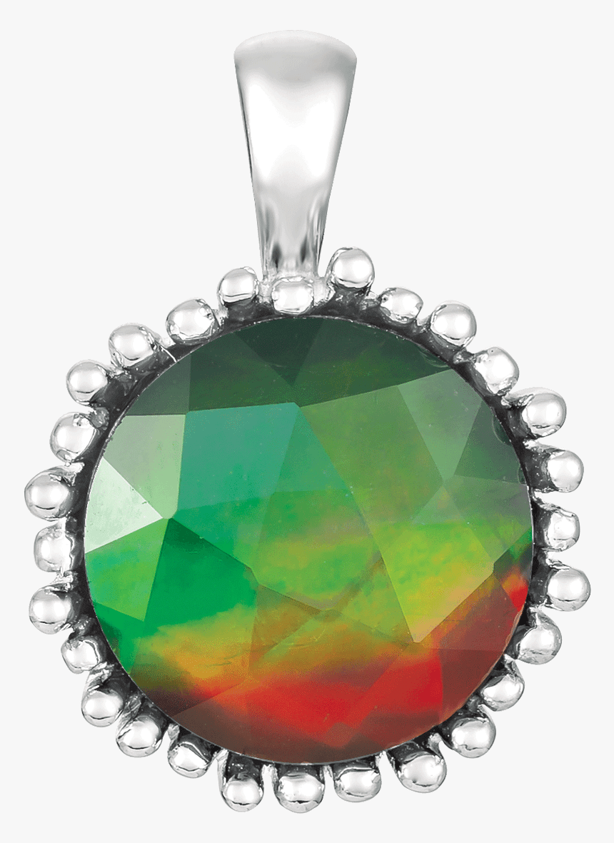 Leah Sterling Silver Pendant By Korite Ammolite, HD Png Download, Free Download