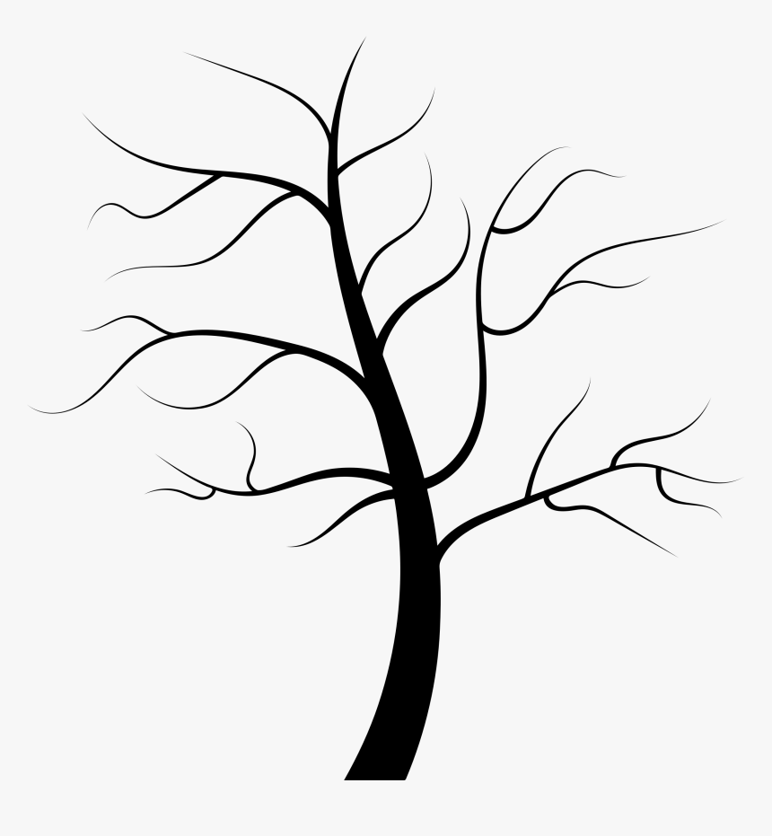 Barren Tree Silhouette Icons Png, Transparent Png, Free Download