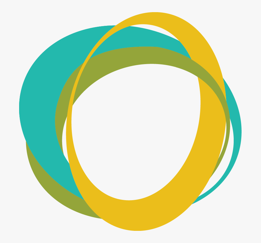 Yellow Green Blue Circle Ring Abstract Logo, HD Png Download, Free Download