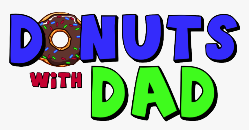 Donuts With Dad Clipart, HD Png Download, Free Download