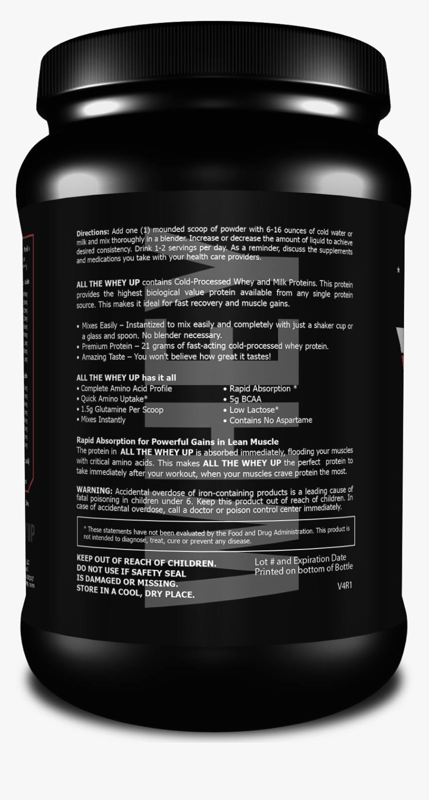 All The Whey Up Chocolate Protein"
 Class=, HD Png Download, Free Download