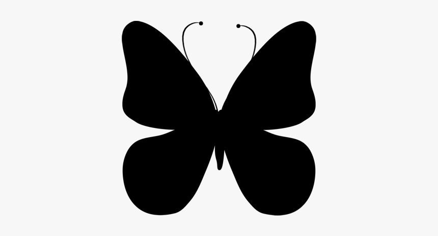 Butterfly Silhouette, HD Png Download, Free Download