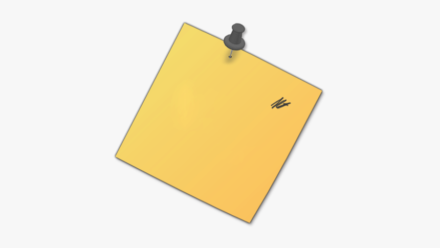 Post-it Note Paper Yellow, HD Png Download, Free Download