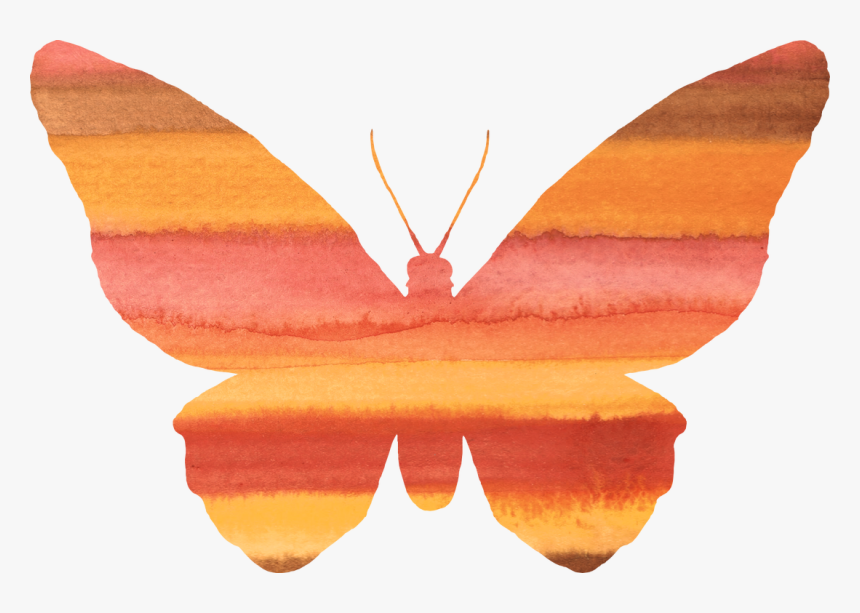 Butterfly Silhouette Png, Transparent Png, Free Download