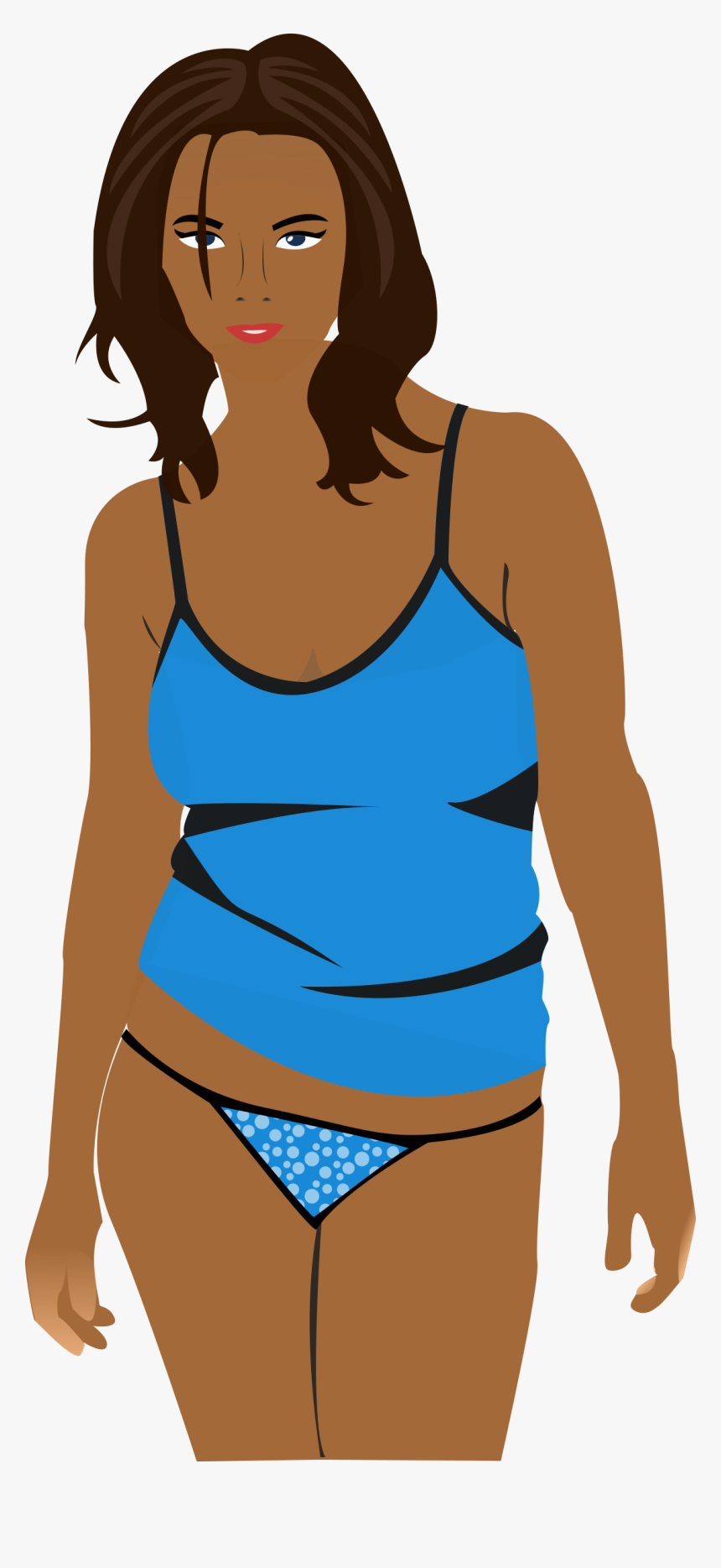 Woman Wearing Undies 2 Clip Arts, HD Png Download, Free Download