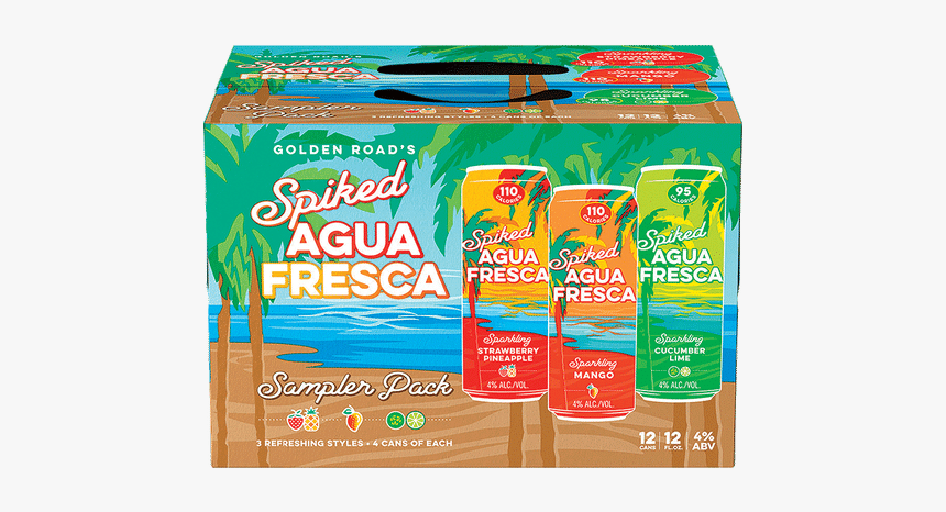 Golden Road Spiked Agua Fresca Sampler Pack, HD Png Download, Free Download