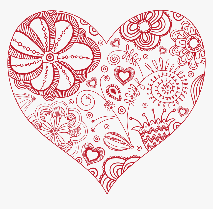 Heart Art Png, Transparent Png, Free Download