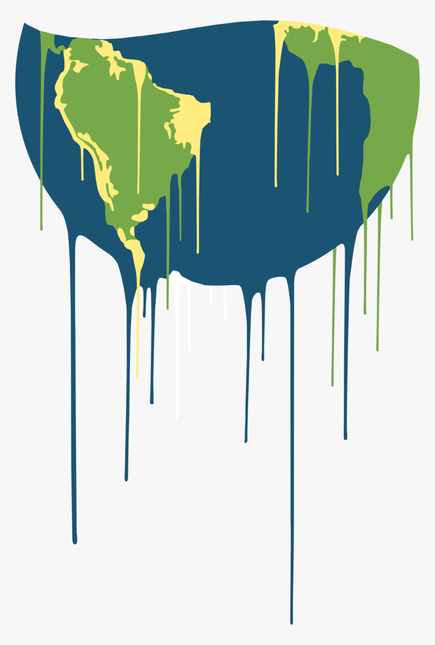 Melting Earth By Assassicactu, HD Png Download, Free Download