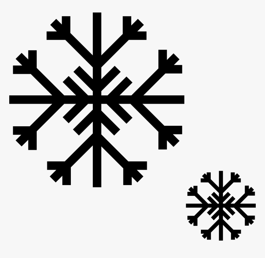 Two Snow Flakes, HD Png Download, Free Download