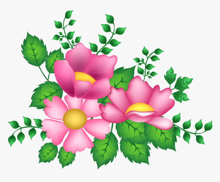 Flower Decorations Png, Transparent Png, Free Download