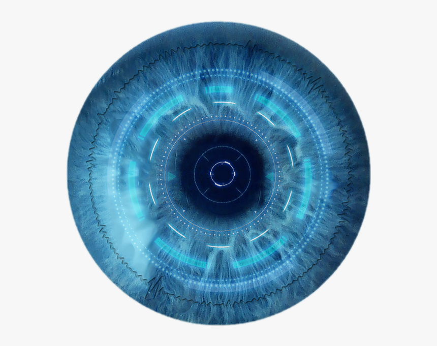 #cyborg #blue #eye #robot, HD Png Download, Free Download