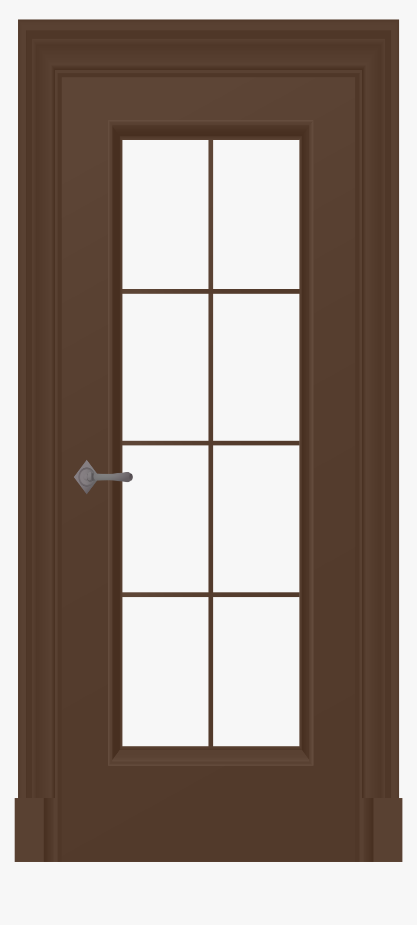 Brown Door Clipart Clipground, HD Png Download, Free Download
