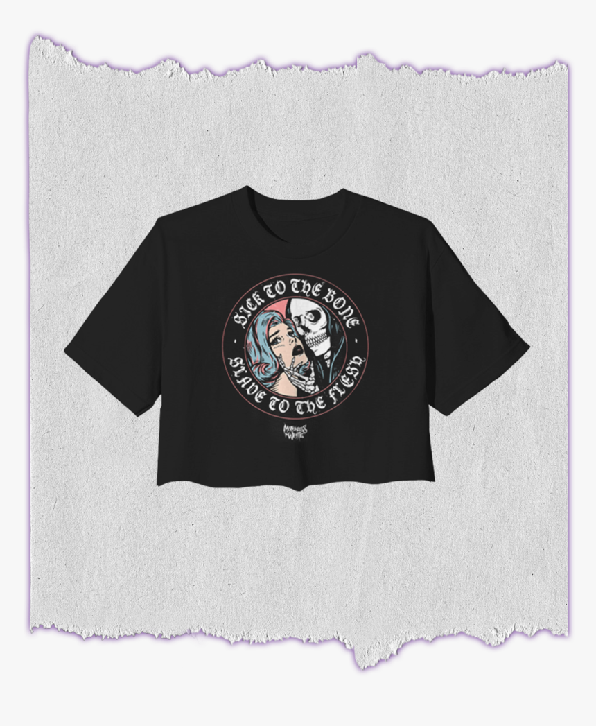 Sick To The Bone Crop Tee"
 Class="lazyload Lazyload, HD Png Download, Free Download