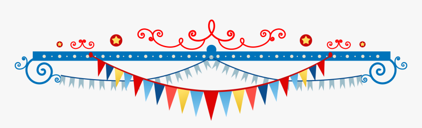 Circus Clipart Flag Banner, HD Png Download, Free Download