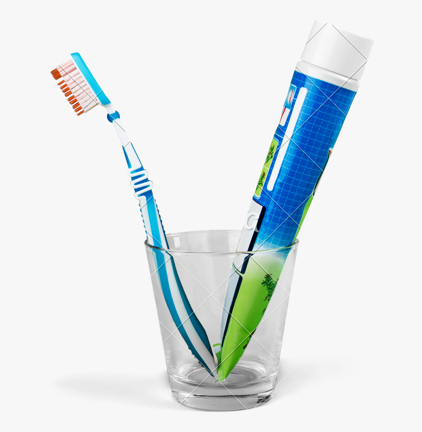 Toothpaste And Toothbrush Png, Transparent Png, Free Download