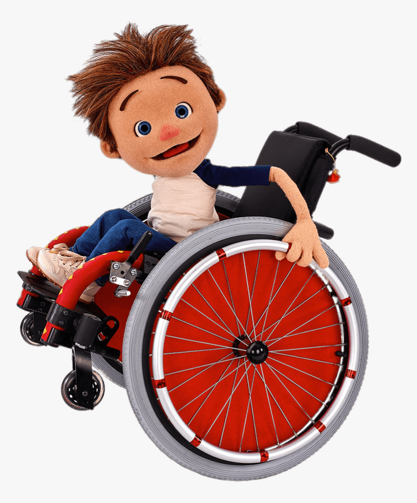 Julie"s Greenroom Character Hank In Wheelchair, HD Png Download, Free Download