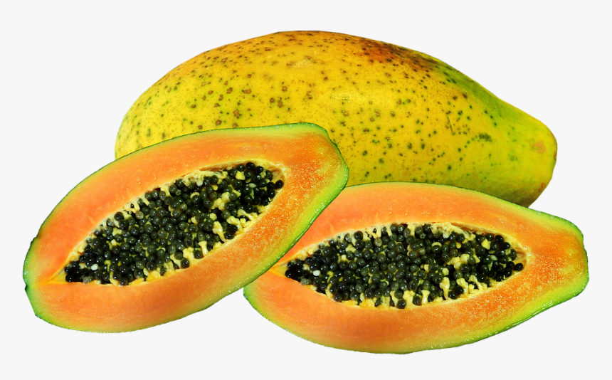 Fruit, Red Papaya, Tropical, Nutrition, Healthy - Buah Buahan Pepaya Png, Transparent Png, Free Download