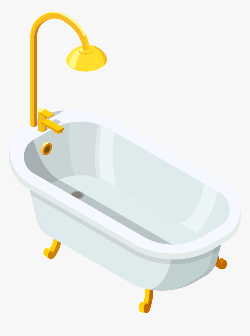 Bathtub Png Clip Art, Transparent Png, Free Download