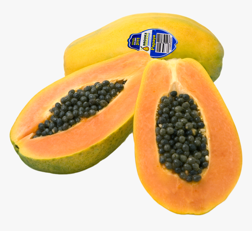 Papaya Drawing Fruit Name - Sunrise And Sunset Papaya, HD Png Download, Free Download