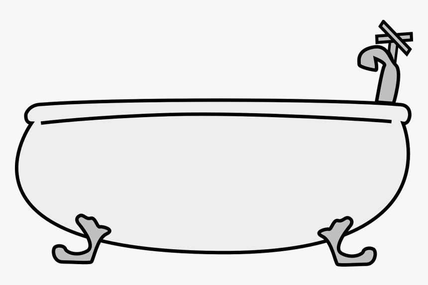 Bathtub Clip Art, HD Png Download, Free Download