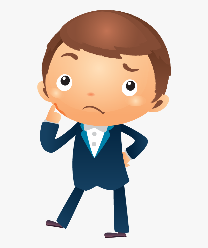 1dsp 20160126 Business - Cartoon Person Thinking Png, Transparent Png, Free Download