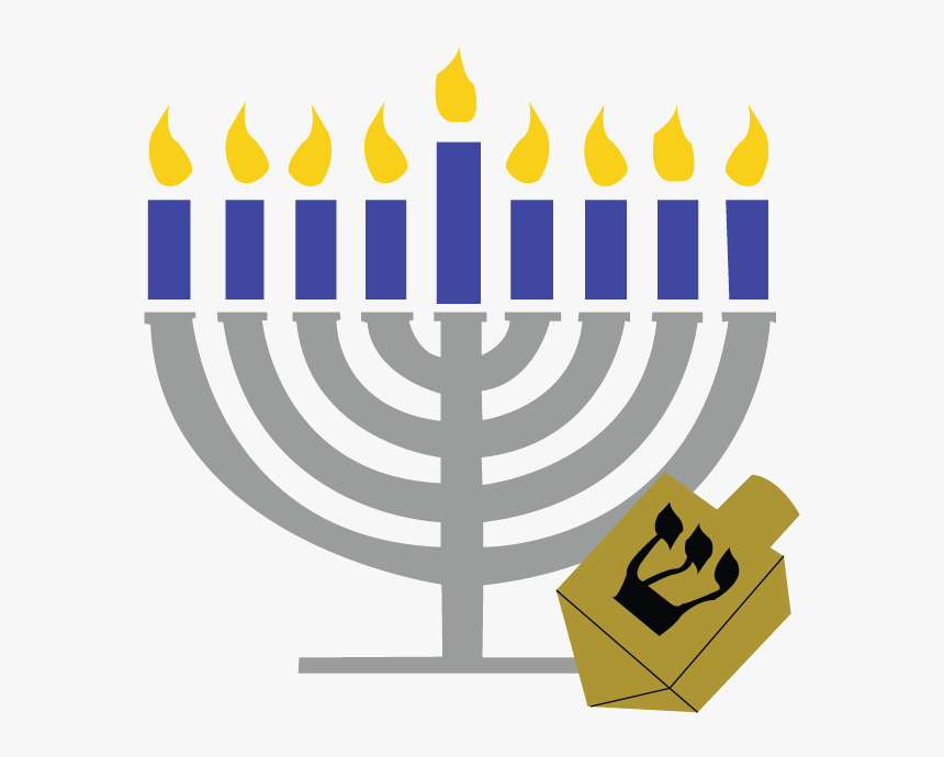 So What Do You Know About Hanukkah How Long Is It What"s - Menorah Hanukkah Clip Art, HD Png Download, Free Download