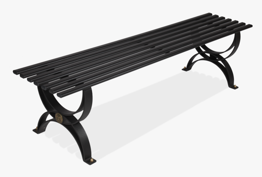 Street Furniture Png File - Panca Da Giardino Senza Schienale, Transparent Png, Free Download