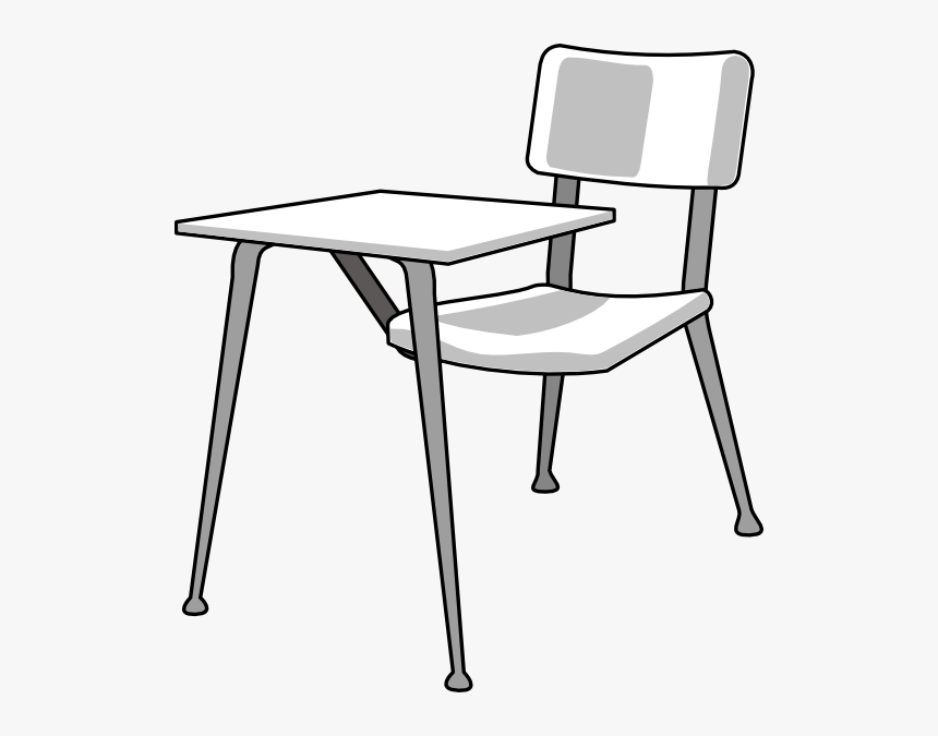 Furniture School Desk Clip Art 7yq717 Clipart - Desk Clip Art, HD Png Download, Free Download