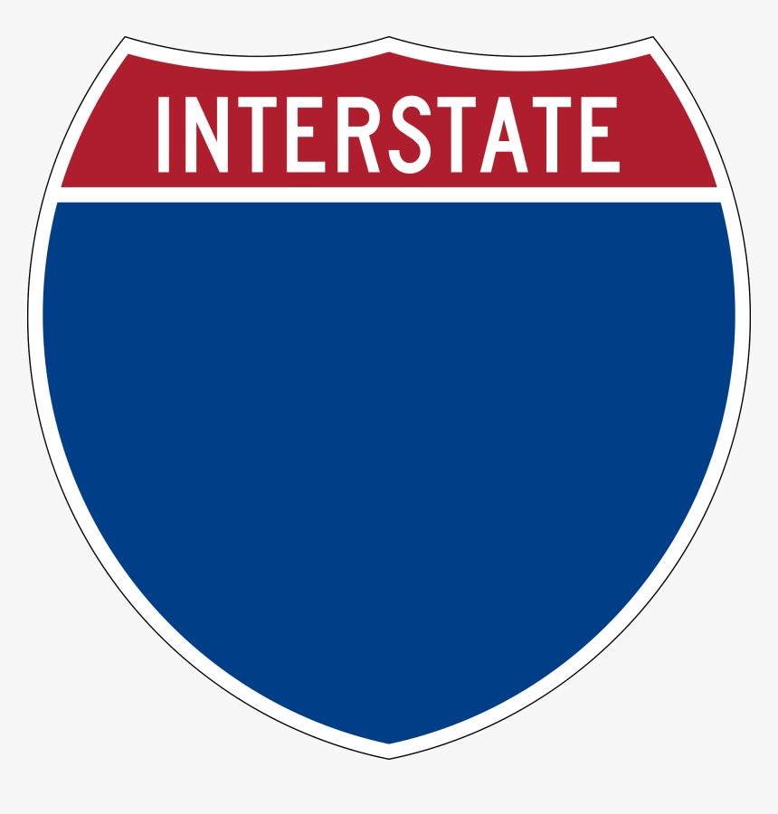 Screen Printing Dxf Blank Interstate Sign With Removable Arrow