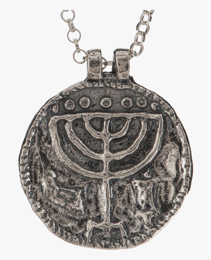 Menorah Of Old Silver - Locket, HD Png Download, Free Download