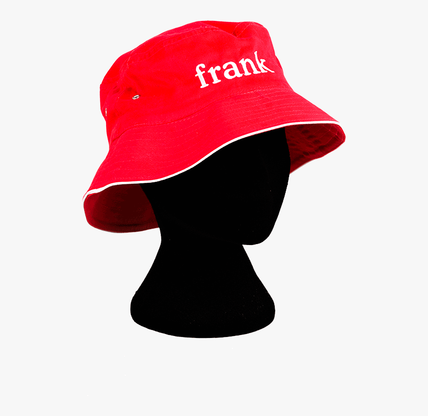 Frank Red Bucket Hat M/l - Baseball Cap, HD Png Download, Free Download