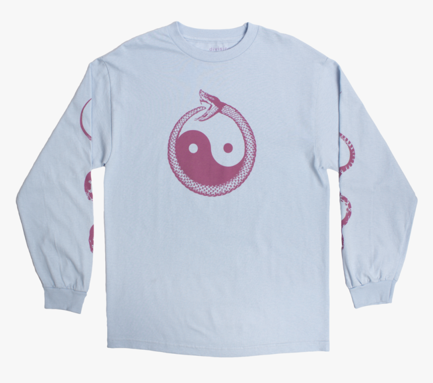 Yin Yang Ouroboros Long Sleeve Tee, HD Png Download, Free Download