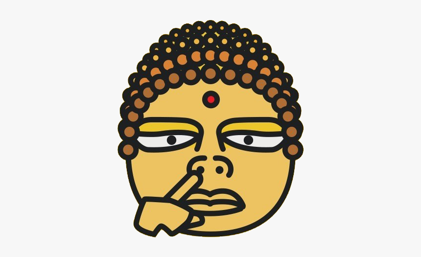 Gautama Buddha Cartoon - Finn Wolfhard Icon, HD Png Download, Free Download