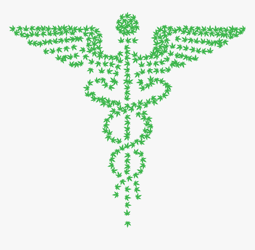 Truly Free Clipart Of A Green Medical Marijuana Pot - Physiotherapy Clinic Physiotherapy Symbol, HD Png Download, Free Download