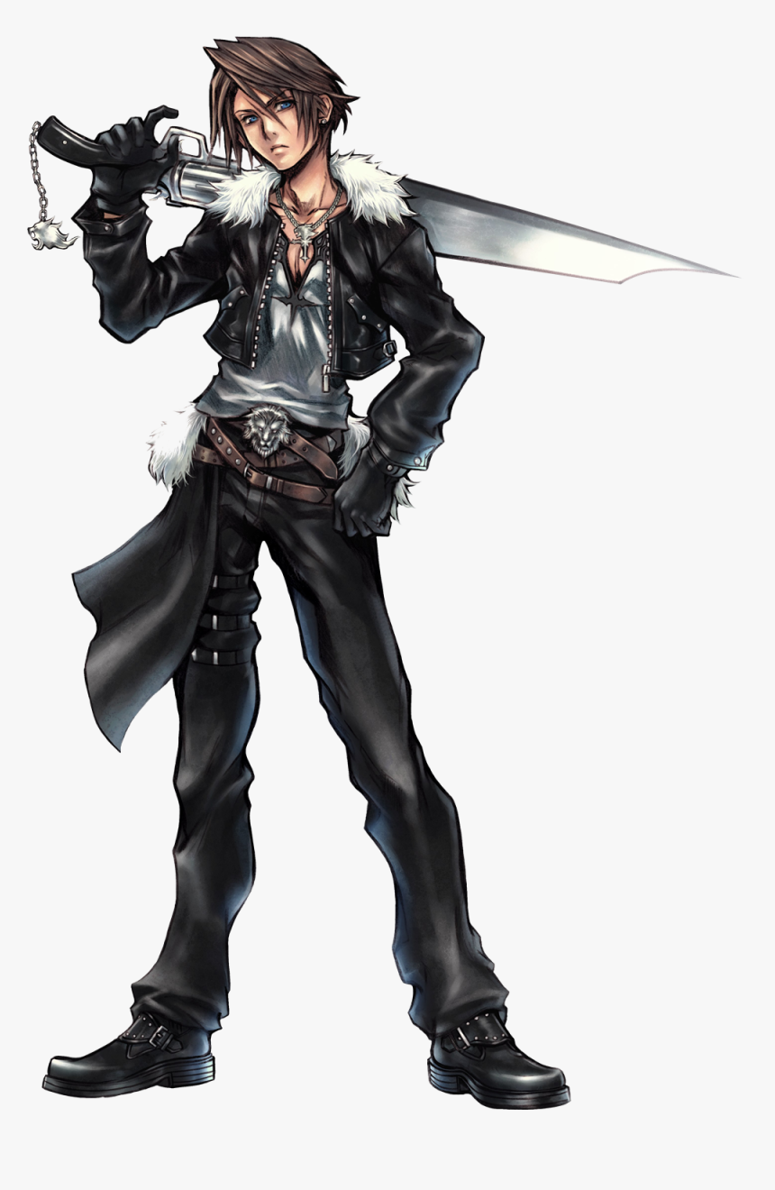 Final Fantasy Png Transparent Image - Squall Leonhart, Png Download, Free Download