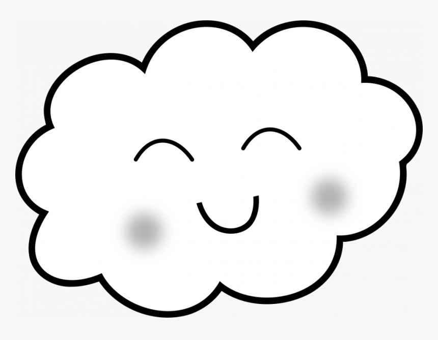 Clipart Cloud Printable - Cloud, HD Png Download, Free Download