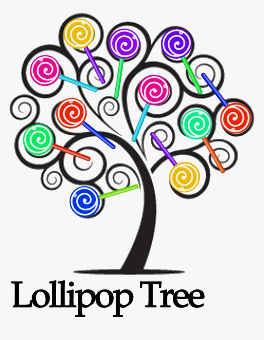 Lollipop Clipart Lollipop Tree - Simple Art Design Drawing, HD Png Download, Free Download