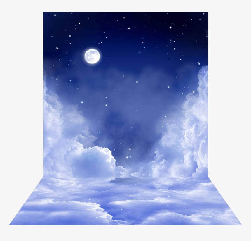 Transparent Heavenly Clipart - Moon Light Png For Picsart, Png Download, Free Download