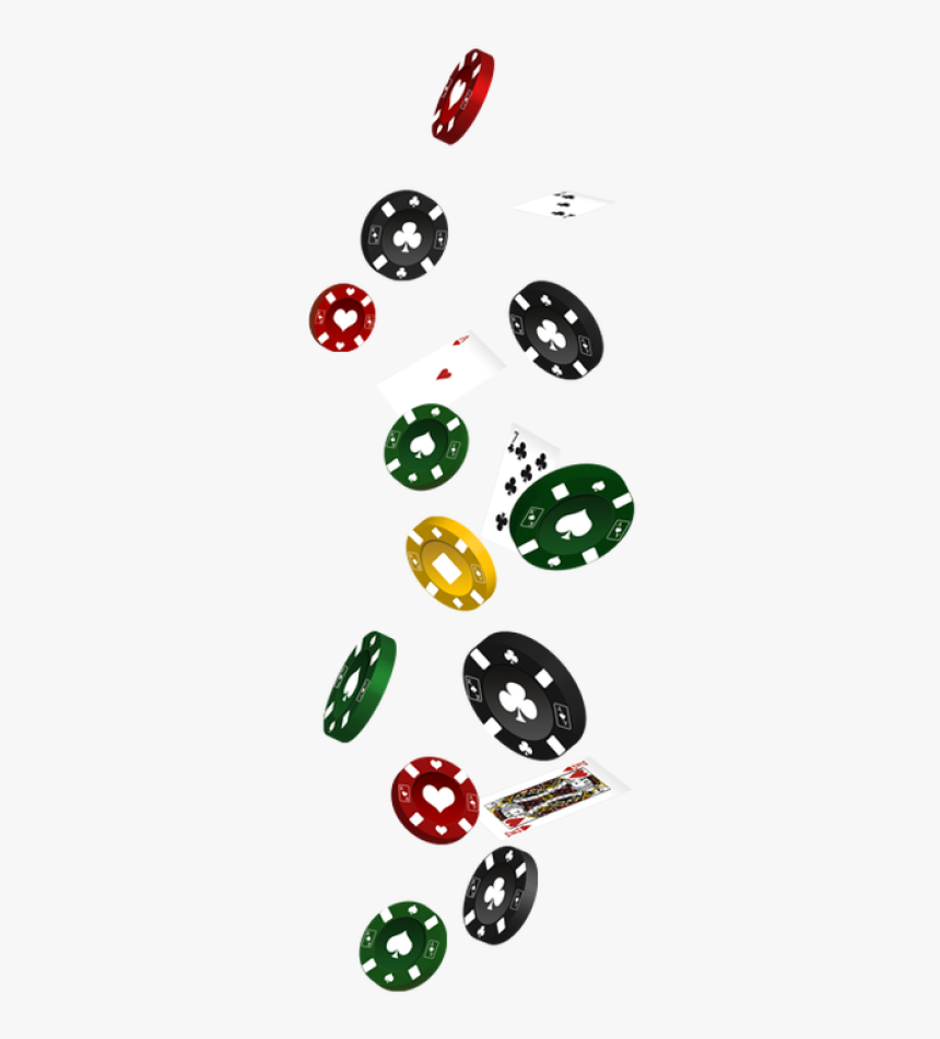 Falling Poker Chips Transparent Background, HD Png Download, Free Download