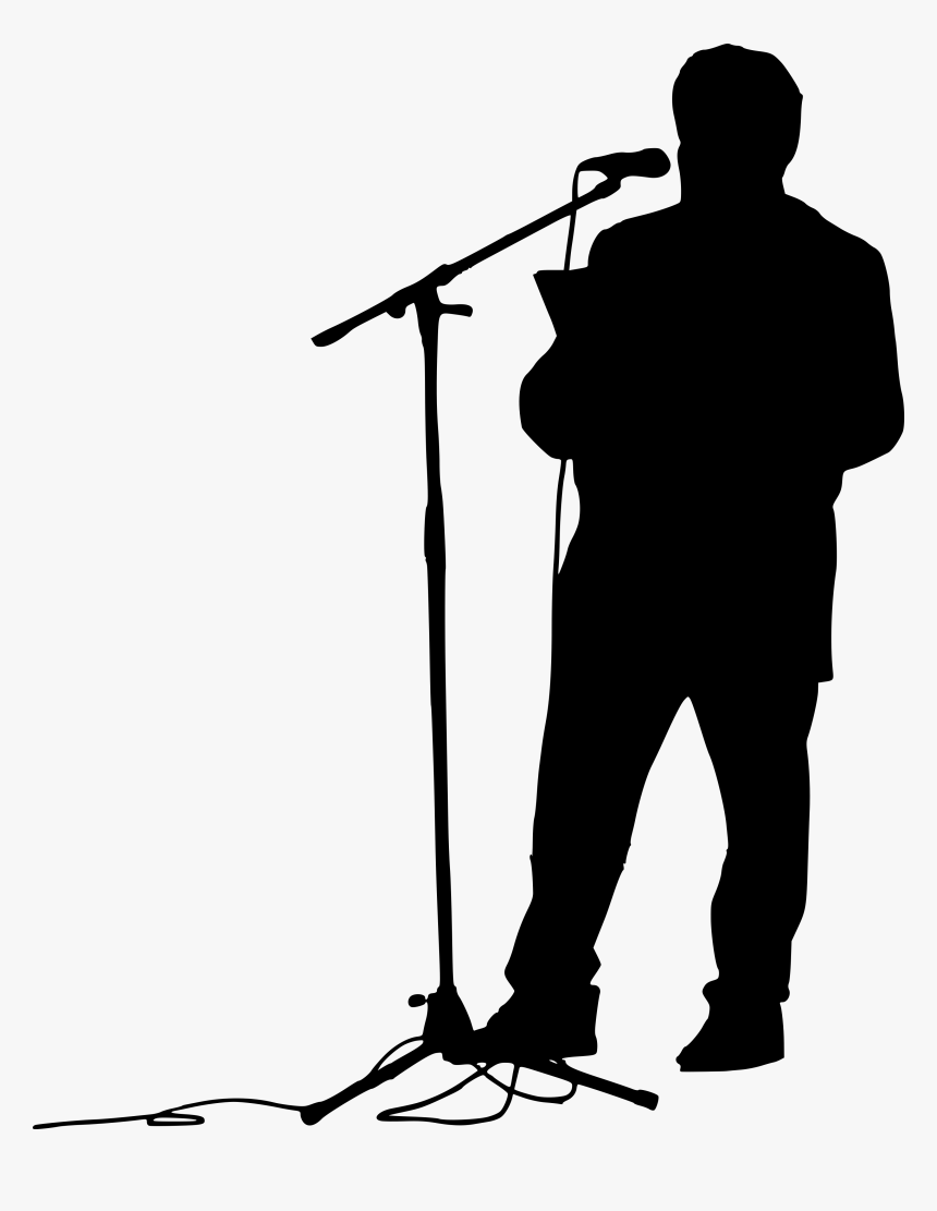 Person With Microphone, HD Png Download, Free Download