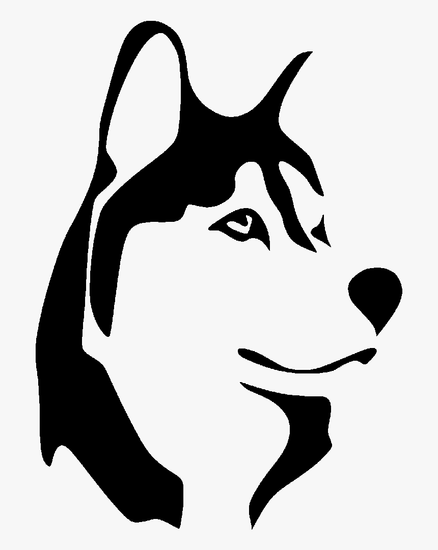 Siberian Husky Labrador Retriever Wall Decal Sticker - Clipart Husky Png, Transparent Png, Free Download