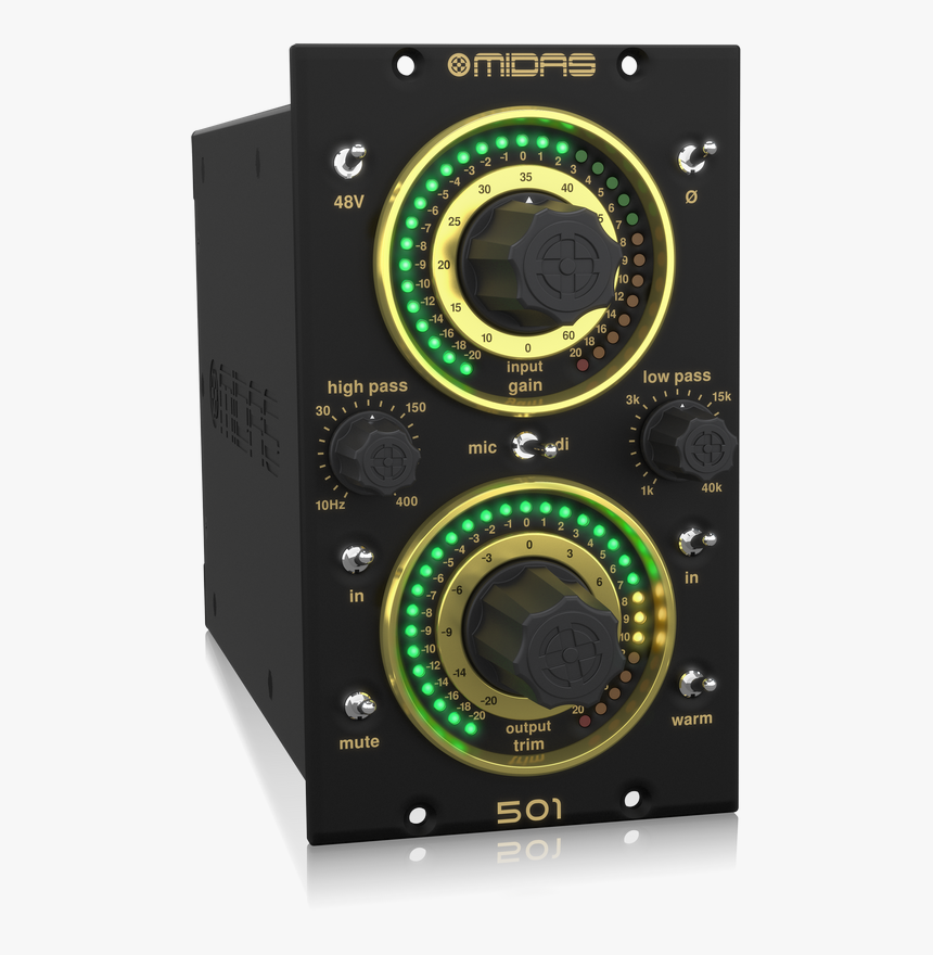 Midas Microphone Preamplifier 501, HD Png Download, Free Download