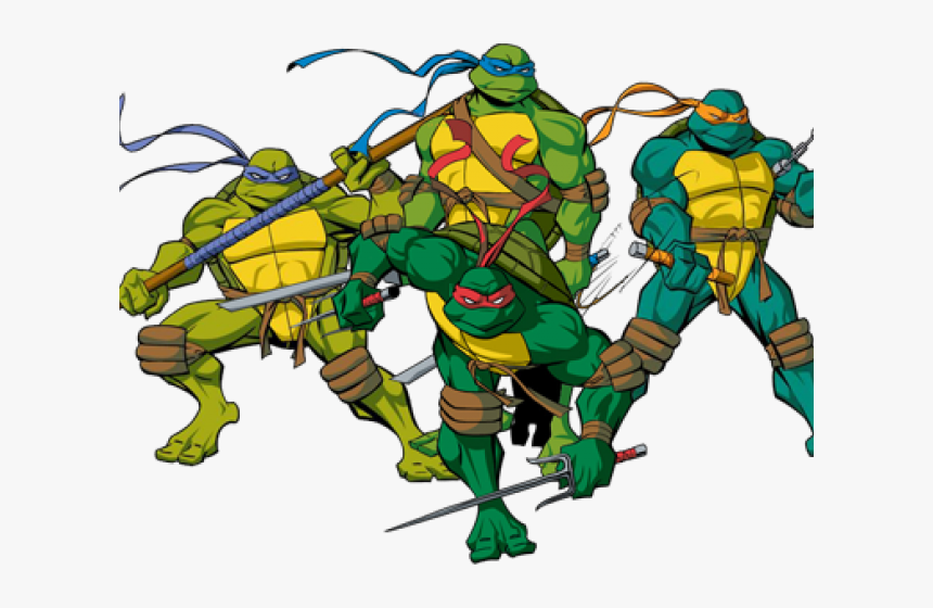 Tmnt Png Transparent Images - Teenage Mutant Ninja Turtles 4kids, Png Download, Free Download