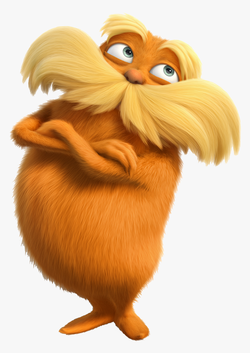 Transparent Lorax Png - Lorax Dr Seuss Characters, Png Download, Free Download