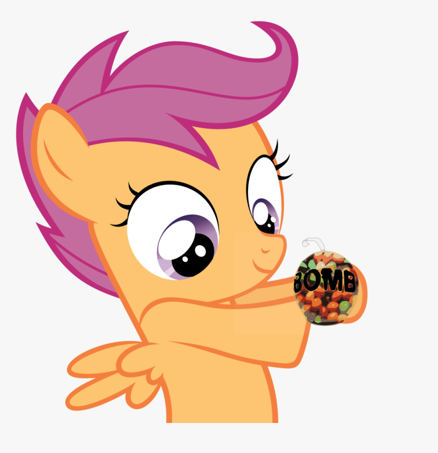 Bomb, Safe, Scootaloo, Scootaloo Found, Skittles Clipart - Pony Friendship Is Magic Scootaloo, HD Png Download, Free Download